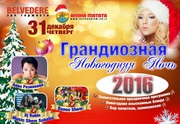 Встреча Нового Года в роскошном зале торжеств Бельведер